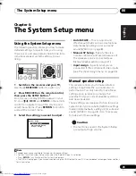 Preview for 41 page of Pioneer VSX-819H-K - AV Receiver - Gloss Operating Instructions Manual