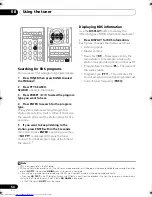 Preview for 50 page of Pioneer VSX-819H-K - AV Receiver - Gloss Operating Instructions Manual