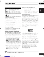 Preview for 65 page of Pioneer VSX-819H-K - AV Receiver - Gloss Operating Instructions Manual