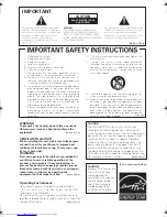 Preview for 3 page of Pioneer VSX-819H Operating Instructions Manual