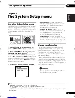 Preview for 41 page of Pioneer VSX-819H Operating Instructions Manual