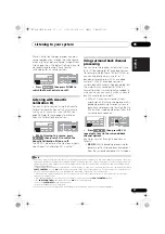 Предварительный просмотр 37 страницы Pioneer VSX-820-K Operating Instructions Manual