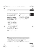 Preview for 41 page of Pioneer VSX-820-K Operating Instructions Manual