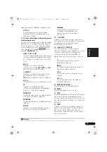 Preview for 95 page of Pioneer VSX-820-K Operating Instructions Manual