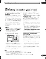 Preview for 71 page of Pioneer VSX 82TXS - AV Receiver Operating Instructions Manual