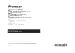 Preview for 320 page of Pioneer VSX-832 Instruction Manual