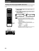 Preview for 42 page of Pioneer VSX-908RDS Operating Instruction