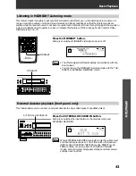 Preview for 43 page of Pioneer VSX-908RDS Operating Instruction