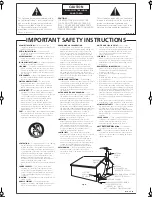 Предварительный просмотр 3 страницы Pioneer VSX-9100TX Operating Instructions Manual