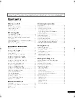 Предварительный просмотр 5 страницы Pioneer VSX-9130TXH-K - 140 Watts A/V Receiver Operating Instructions Manual