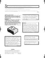 Предварительный просмотр 3 страницы Pioneer VSX-916-K Operating Instructions Manual