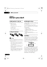 Предварительный просмотр 6 страницы Pioneer VSX-917-K Operating Instructions Manual