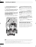 Предварительный просмотр 14 страницы Pioneer VSX-91THX - VSX91 - Elite 7.1 Channel Audio/Video Receiver Operating Instructions Manual