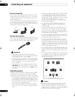 Предварительный просмотр 18 страницы Pioneer VSX-91THX - VSX91 - Elite 7.1 Channel Audio/Video Receiver Operating Instructions Manual