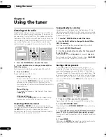 Предварительный просмотр 32 страницы Pioneer VSX-91THX - VSX91 - Elite 7.1 Channel Audio/Video Receiver Operating Instructions Manual