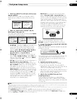 Предварительный просмотр 35 страницы Pioneer VSX-91THX - VSX91 - Elite 7.1 Channel Audio/Video Receiver Operating Instructions Manual