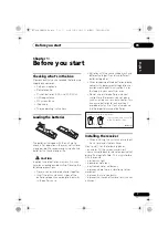 Preview for 7 page of Pioneer VSX 920 Operating Instructions Manual