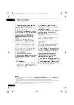 Preview for 68 page of Pioneer VSX 920 Operating Instructions Manual