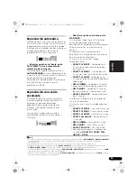 Preview for 113 page of Pioneer VSX 920 Operating Instructions Manual