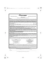 Preview for 159 page of Pioneer VSX 920 Operating Instructions Manual