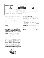 Preview for 2 page of Pioneer VSX-AX10Ai-G Operating Instructions Manual