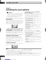 Preview for 26 page of Pioneer VSX-AX4AVi-S Operating Instructions Manual