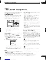 Preview for 33 page of Pioneer VSX-AX4AVi-S Operating Instructions Manual