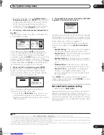 Preview for 35 page of Pioneer VSX-AX4AVi-S Operating Instructions Manual