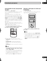 Preview for 45 page of Pioneer VSX-AX5Ai-G Operating Instructions Manual