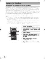 Preview for 74 page of Pioneer VSX-AX5i-G Operating Instructions Manual