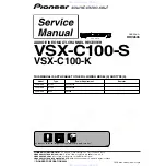 Предварительный просмотр 5 страницы Pioneer VSX-C100-K Service Manual