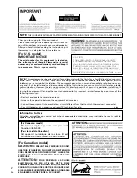 Preview for 2 page of Pioneer VSX-C100-S Operating Instructions Manual