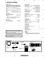 Предварительный просмотр 5 страницы Pioneer VSX-C301-S Service Manual