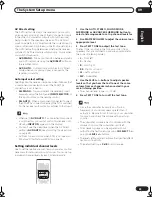 Preview for 33 page of Pioneer VSX-C301 Operating Instructions Manual