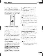 Предварительный просмотр 31 страницы Pioneer VSX-C501-S Operating Instruction