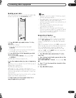 Предварительный просмотр 39 страницы Pioneer VSX-C501-S Operating Instruction