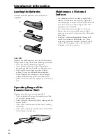 Preview for 10 page of Pioneer VSX-C550 Operating Instructions Manual