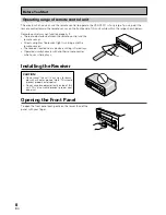 Предварительный просмотр 8 страницы Pioneer VSX-D1011-G Operating Instructions Manual