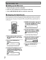 Предварительный просмотр 12 страницы Pioneer VSX-D1011-G Operating Instructions Manual