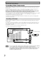 Предварительный просмотр 16 страницы Pioneer VSX-D1011-G Operating Instructions Manual