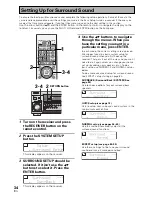 Предварительный просмотр 34 страницы Pioneer VSX-D1011-G Operating Instructions Manual