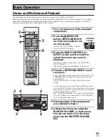 Предварительный просмотр 41 страницы Pioneer VSX-D1011-G Operating Instructions Manual