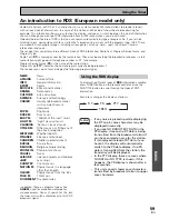 Предварительный просмотр 59 страницы Pioneer VSX-D1011-G Operating Instructions Manual