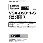 Pioneer VSX-D1011-K Service Manual preview