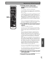 Preview for 67 page of Pioneer VSX-D2011-G Operating Instructions Manual