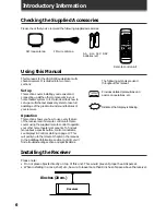 Предварительный просмотр 6 страницы Pioneer VSX-D209 Operating Instructions Manual