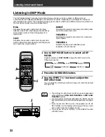 Предварительный просмотр 22 страницы Pioneer VSX-D209 Operating Instructions Manual