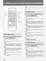 Предварительный просмотр 26 страницы Pioneer VSX-D307 Operating Instructions Manual