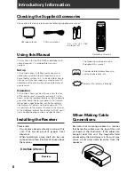 Preview for 6 page of Pioneer VSX-D309 Operating Instructions Manual