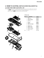 Preview for 3 page of Pioneer VSX-D488 Remote Control Manual